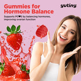Yutiny Inositol Gummies ingredients list on packaging