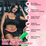 YUULAI Essential Amino Acids Gummies with fresh strawberries
