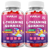 YUULAI L-Theanine Gummies 400mg front view packaging