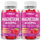 YUULAI Magnesium Complex Gummies front view with packaging