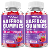 YUULAI Saffron Gummies front view packaging