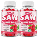 YUULAI Saw Palmetto Gummies front view with packaging