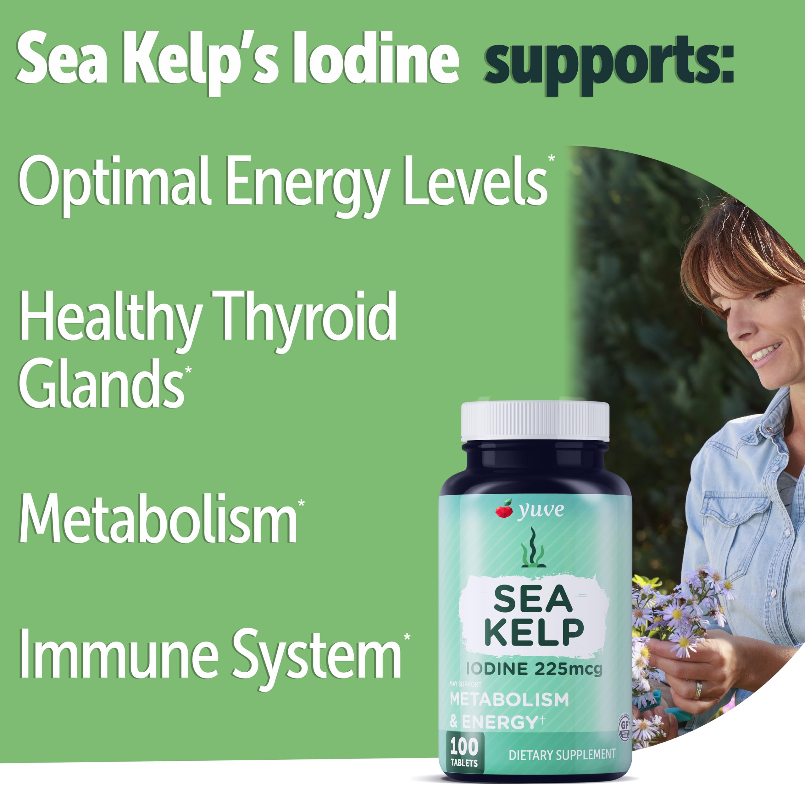 Yuve Iodine Supplement bottle side view