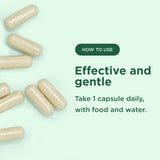 Yuve Plant-Based Iron Supplement 18mg side view of packaging