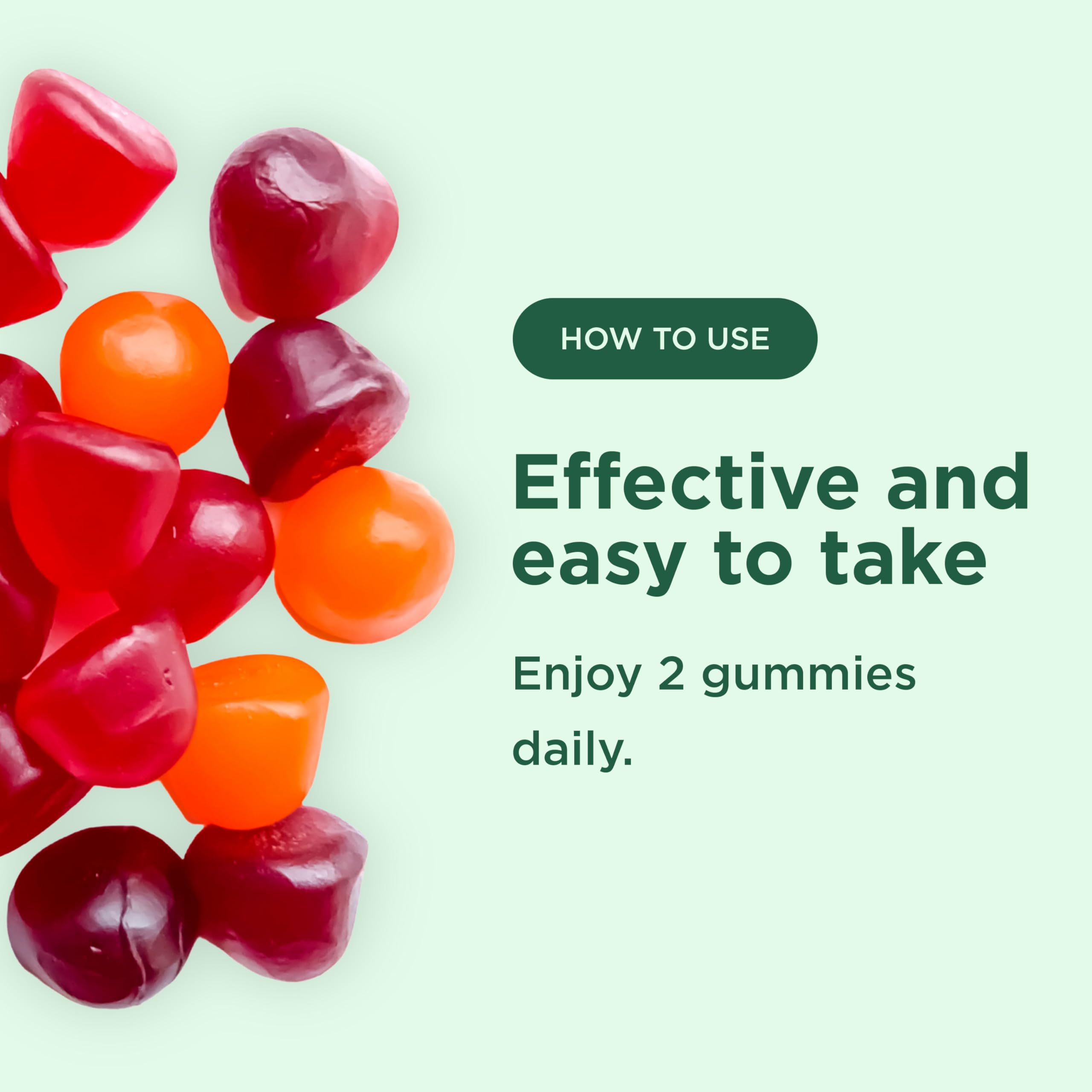 Yuve Prebiotic Fiber Gummies side view with dosage information