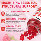 YXSW Calcium Magnesium Zinc Gummies ingredients list