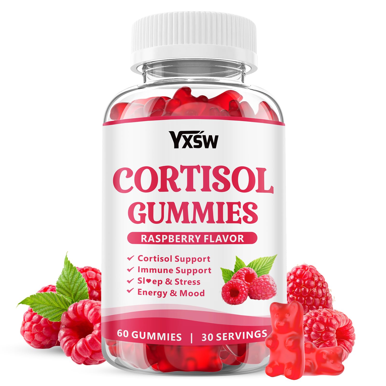 YXSW Cortisol Gummies for Women 159g front view packaging
