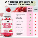 YXSW Cortisol Gummies for Women side view packaging