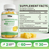 YXSW L-Methylfolate Gummies packaging side view