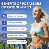 YXSW Potassium Citrate Gummies 1200mg side view displaying packaging