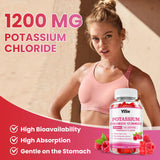 YXSW Potassium Gummies in hand for easy consumption