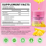 YXSW Women's Probiotics Gummies pineapple flavour close-up