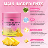 YXSW Women's Probiotics Gummies with Slippery Elm ingredients list