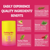 YYLLYY Prebiotic Supplement Strawberry Acai flavour stick close-up