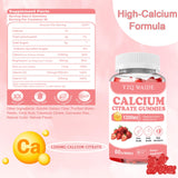 YZQ WAIDE Calcium Citrate Gummies bottle with 60 gummies