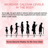 YZQ WAIDE Calcium Citrate Gummies nutritional information