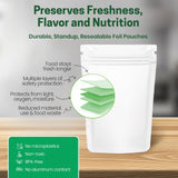 Z Natural Foods Organic Barley Grass Powder 454g label close-up
