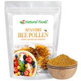 Z Natural Foods Raw Bee Pollen Granules 454g front view
