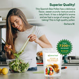 Z Natural Foods Raw Bee Pollen Granules 454g lifestyle scene