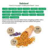 Z Natural Foods Raw Bee Pollen Granules 454g nutritional information