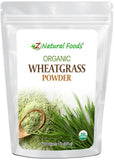 Z Natural Foods Wheatgrass Powder 454g front view