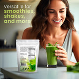 Z Natural Foods Wheatgrass Powder with ingredients list