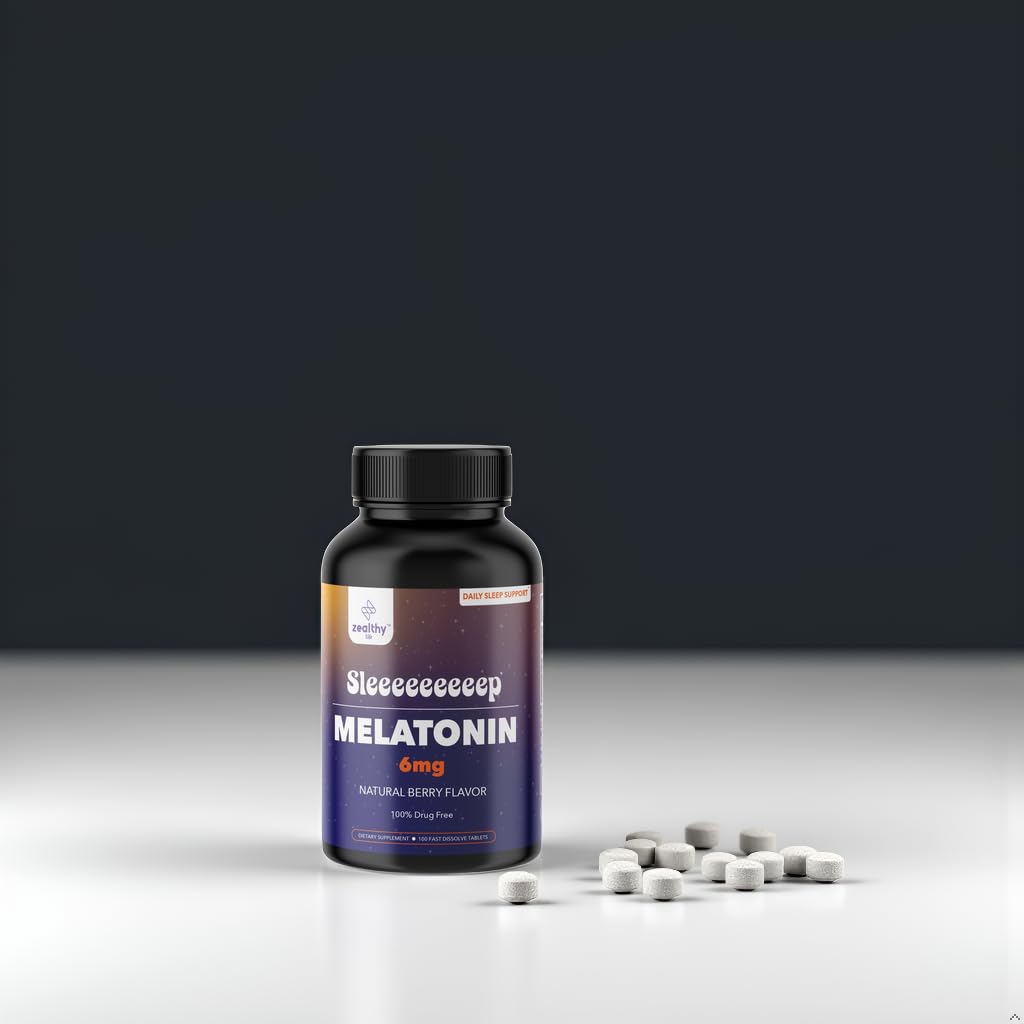 Z Zealthy Life Extra Strength Melatonin Tablets 6mg lifestyle scene