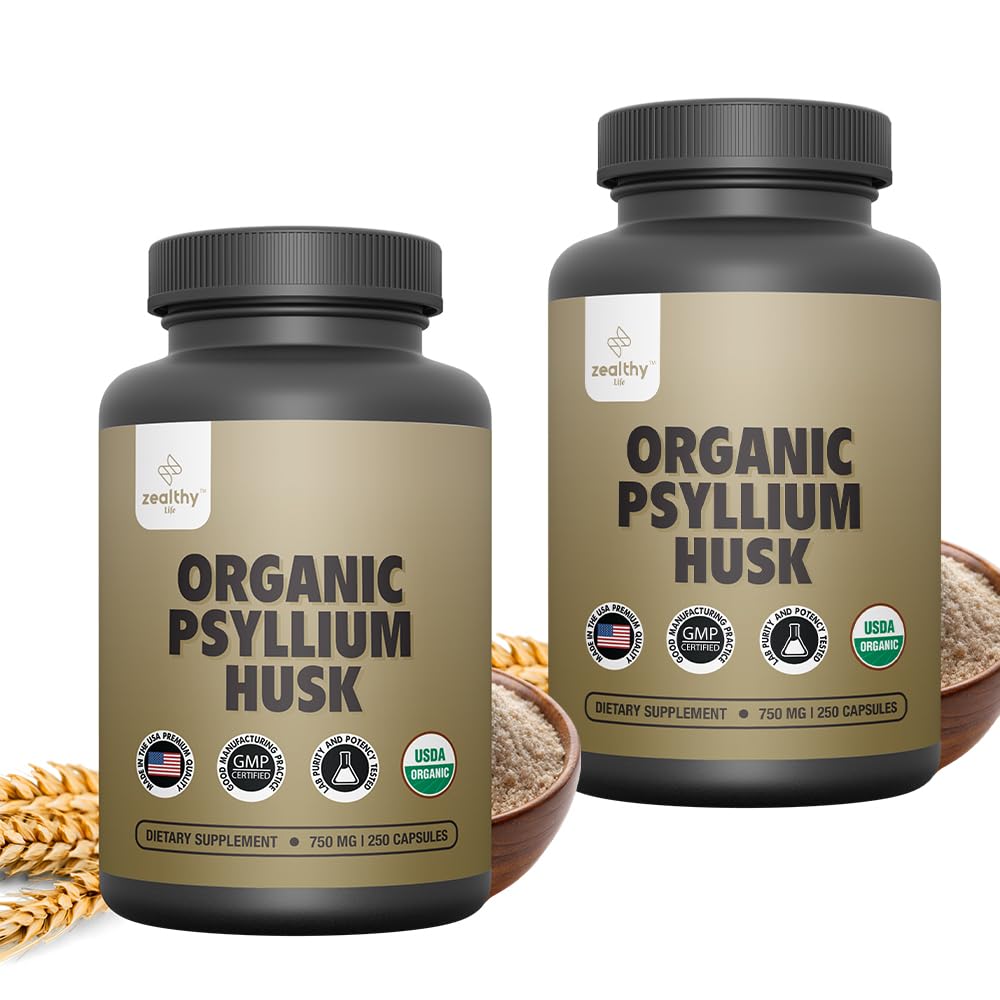 Z Zealthy Life Psyllium Supplement 340g front view
