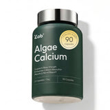 ZAB Algae Calcium Capsules 90 Count front view
