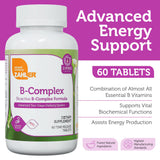 Zahler B-Complex Multivitamin 82g side view
