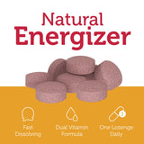 Zahler B12 Energizer Cherry Lozenges opened package with lozenges visible