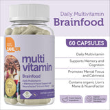 Zahler Brainfood Multivitamin 100g back view with ingredient list