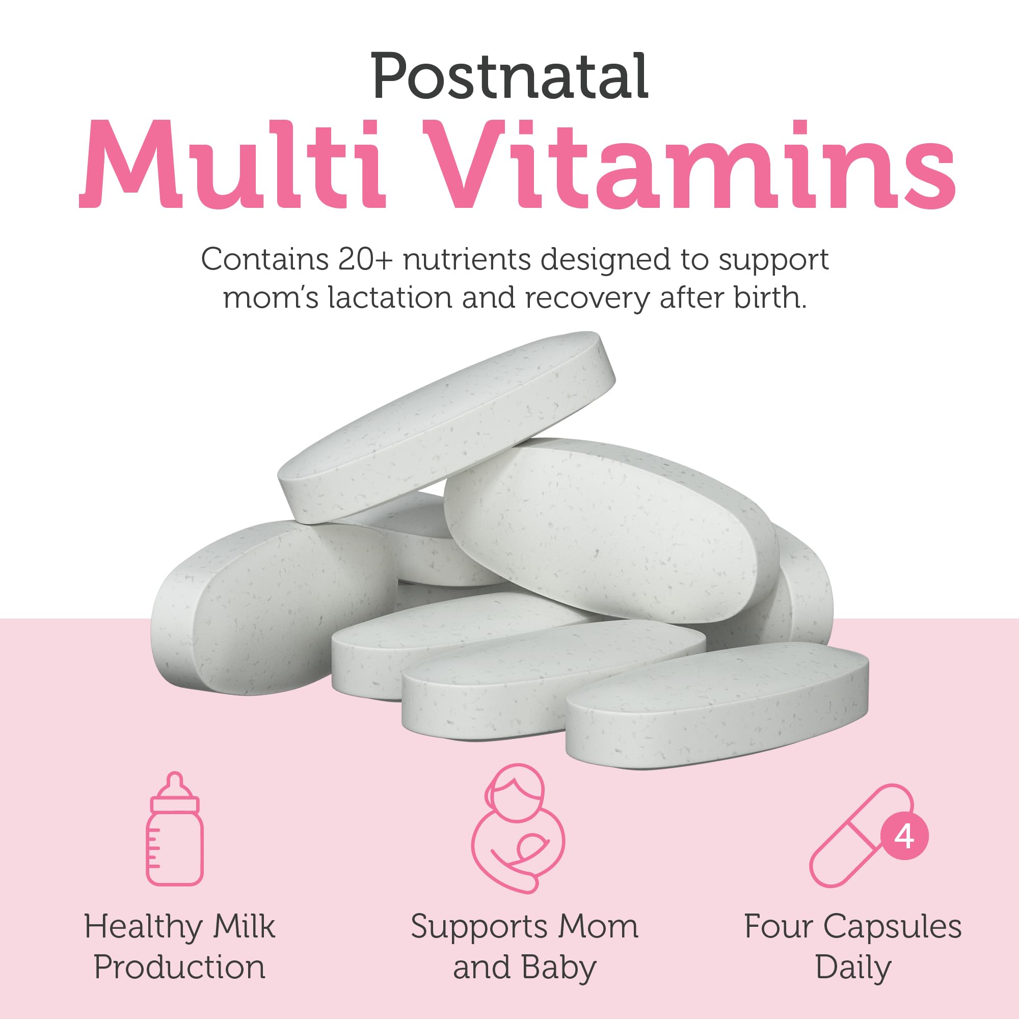 Zahler Breast Feeding & Postpartum Supplement 231g ingredients list