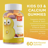 Zahler Calcium + D3 Gummies 250mg packaging