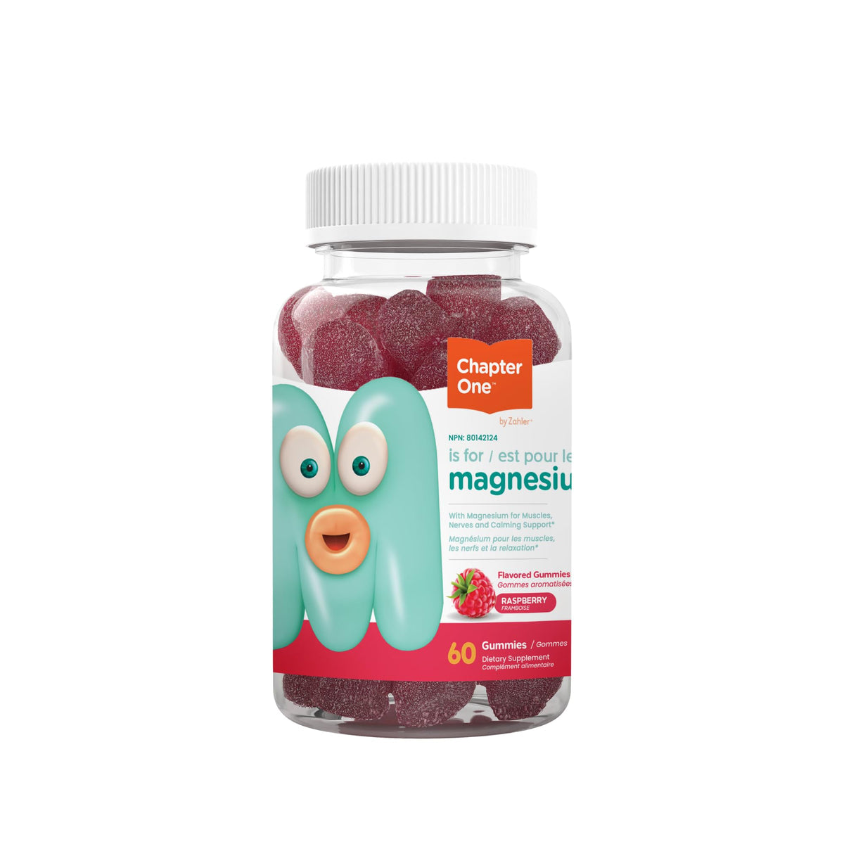 Zahler Chapter One Magnesium Gummies front view packaging