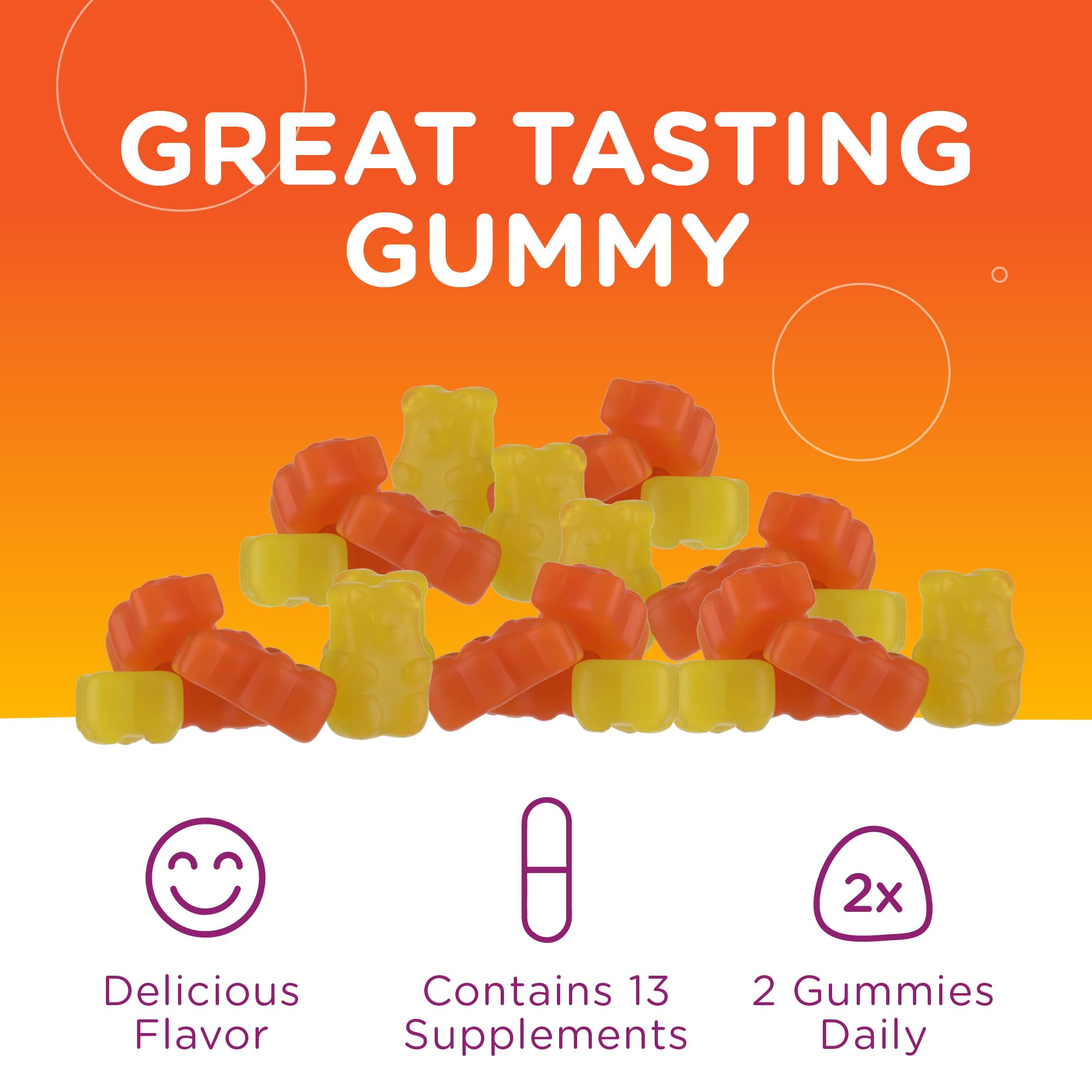 Zahler Chapter One Multivitamin Gummies assorted flavours