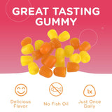 Zahler Chapter One Omega 3 Gummies for Kids side view
