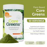 Zahler Core Greens Organic Superfood Powder 440g packaging