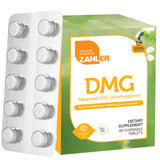 Zahler DMG Dimethylglycine Chewable Tablets 500mg front view