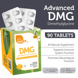 Zahler DMG Dimethylglycine Chewable Tablets 500mg side view