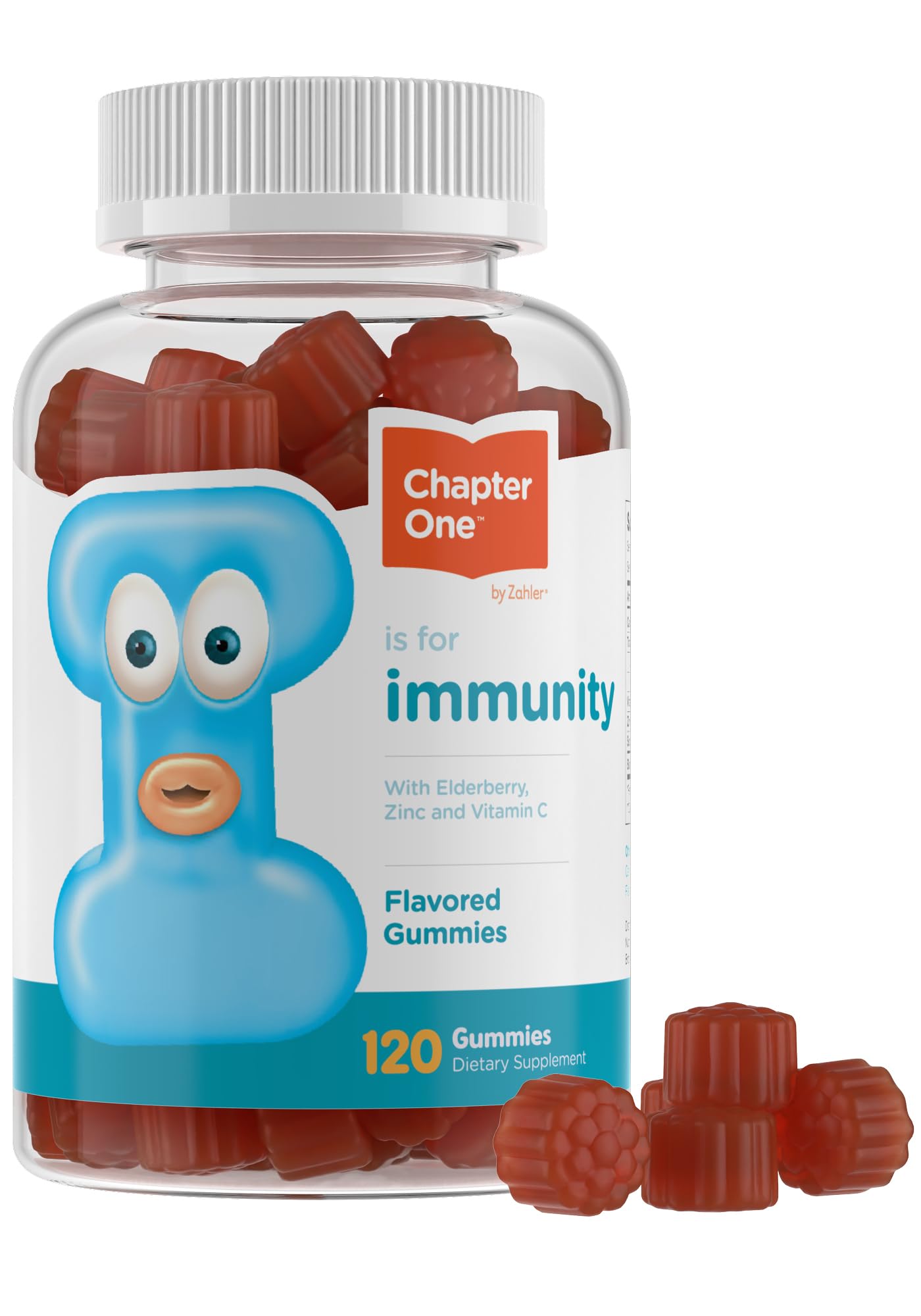 Zahler Elderberry Gummies 408g front view