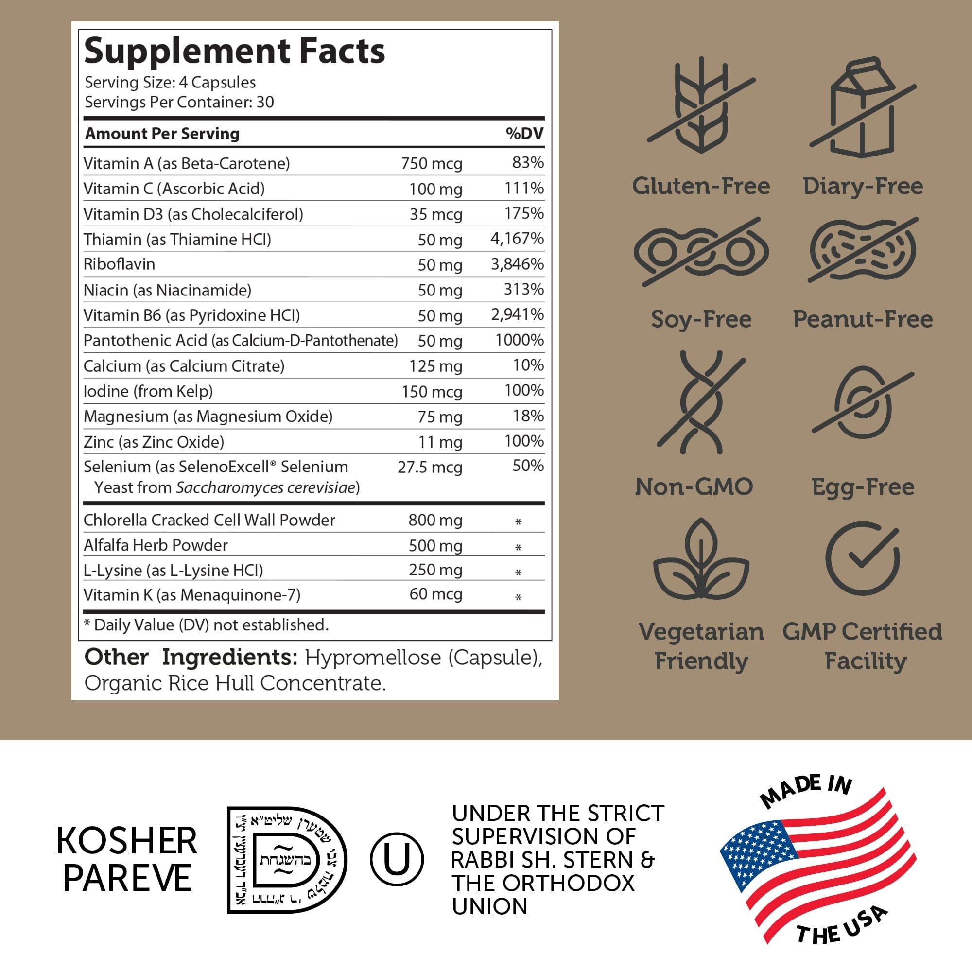 Zahler Height Factor Healthy Height Supplement capsule close-up
