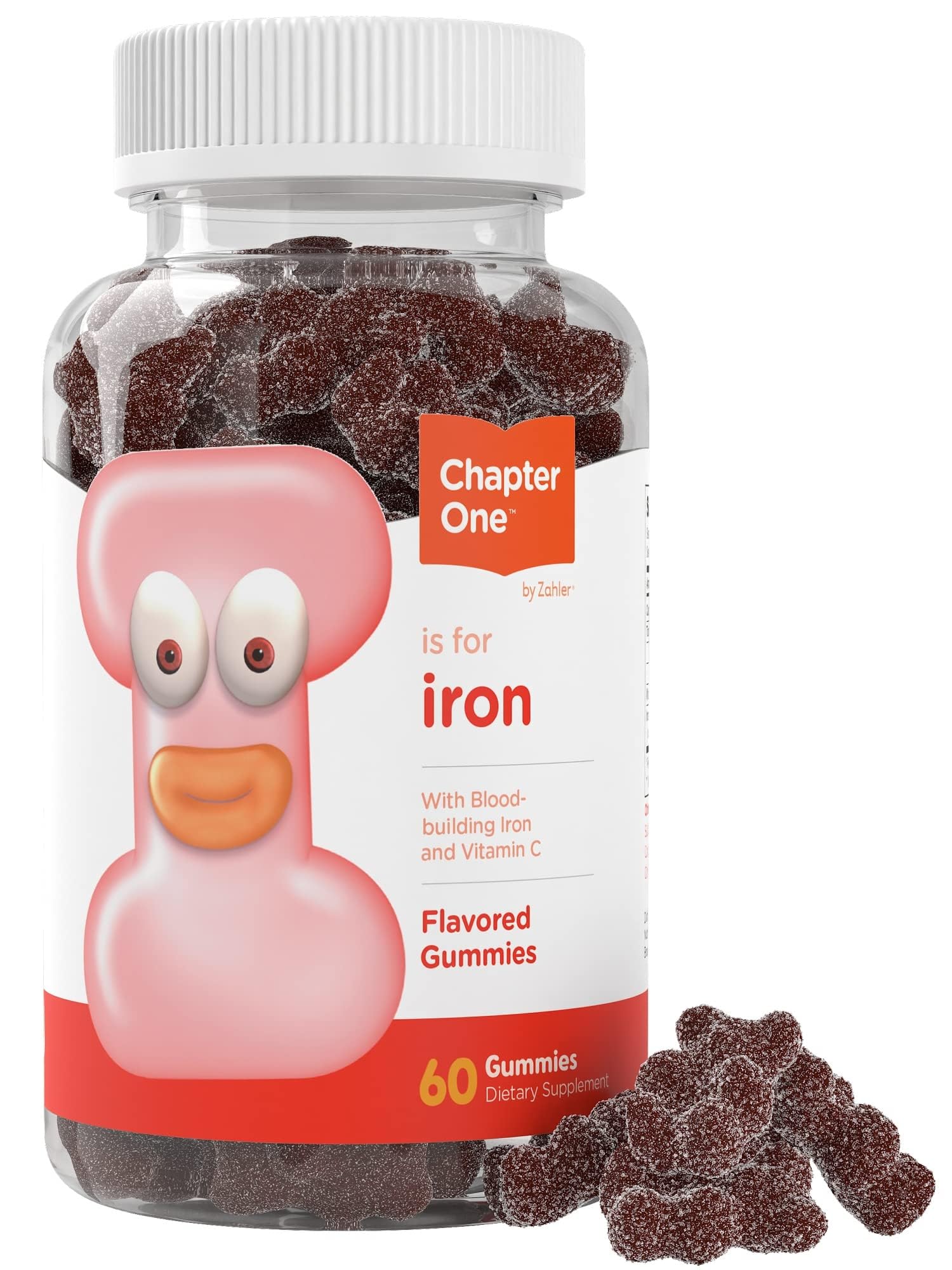 Zahler Iron Gummies 5mg front view packaging