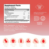 Zahler Iron Gummies 5mg ingredients list