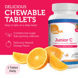 Zahler Junior C Chewable Tablets 250mg back view