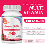 Zahler Junior Multi Children's Multivitamin chewable tablet close-up