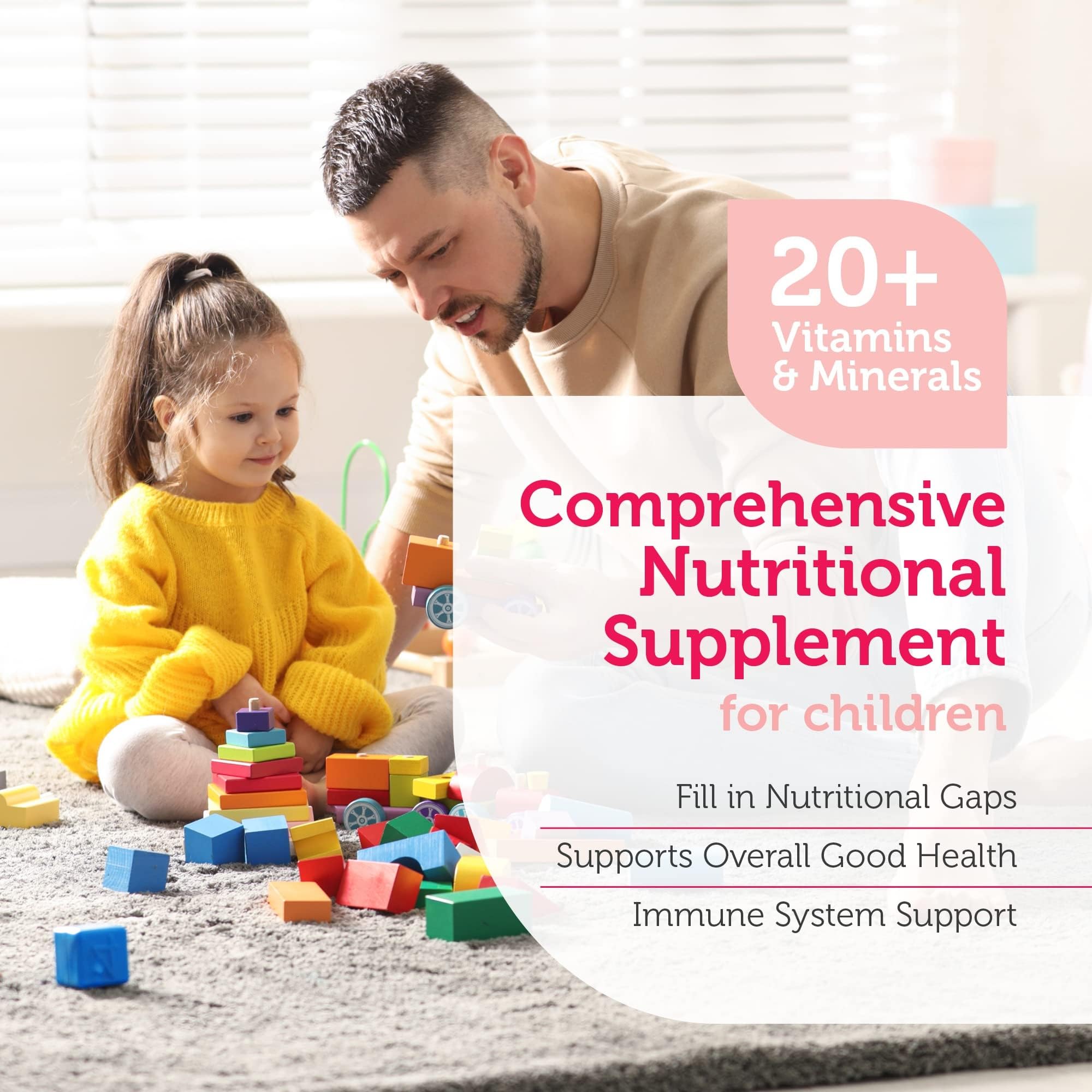 Zahler Junior Multi Children's Multivitamin ingredients list