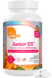 Zahler Junior Vitamin D3 Chewables front view packaging