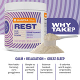 Zahler Mantra Rest Sleep Supplement capsules close-up