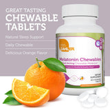 Zahler Melatonin 5mg Chewable Tablets nutritional information